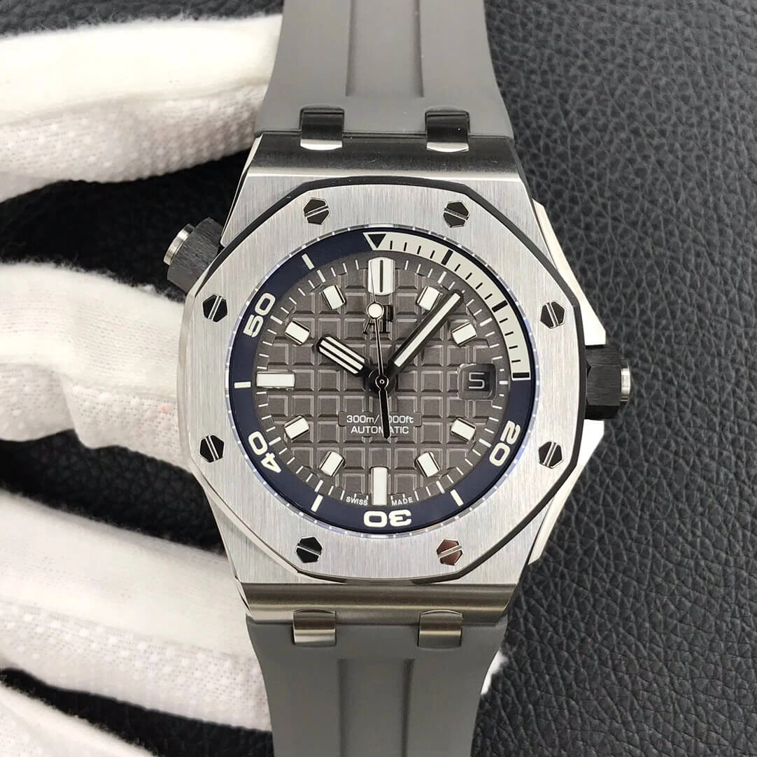 Audemars Piguet Royal Oak Offshore 15720ST.OO.A009CA.01 BF Factory 1:1 Best Edition Replica Watch Rubber Strap